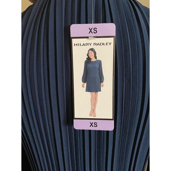 Hilary Radley Womens Pleated Stretch Dress - Picture 9 of 10